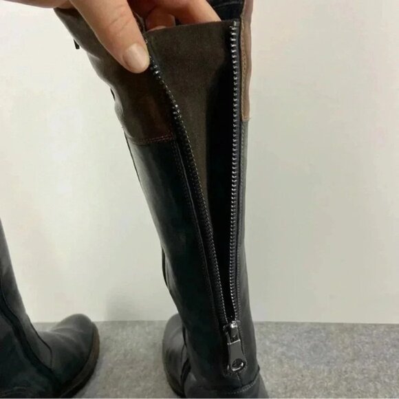 Remonte Leather Tall Boots Women’s Size 36 or US 5.5 - Picture 13 of 16